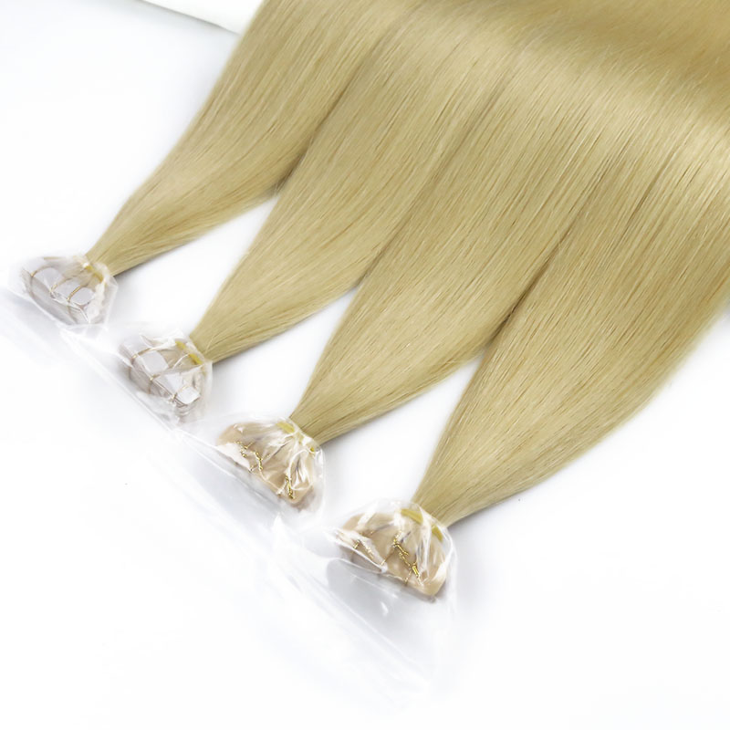 Wholesale 12A Straight Tape In Hair Extension Seamless Invisible Tape In High Quality Virgin Hair extensions